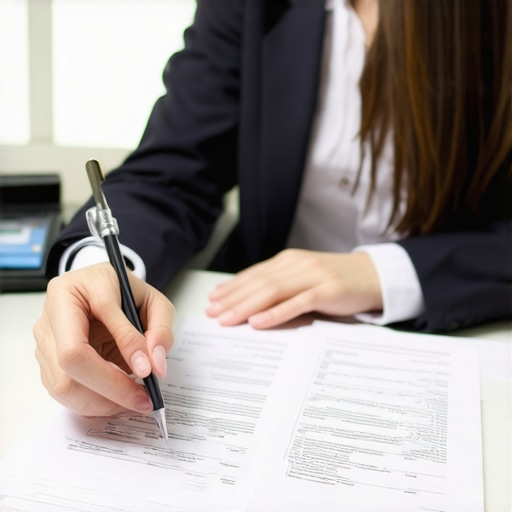 Attorney and client discussing legal strategies for green card approval.