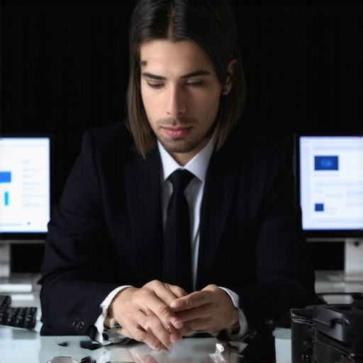 Herramientas tecnológicas para gestionar inmigración en 2024 Representación de herramientas digitales para gestionar procesos migratorios en un entorno profesional.