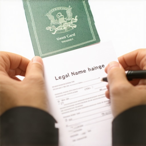 How to Correct Your Legal Name on an Existing Green Card