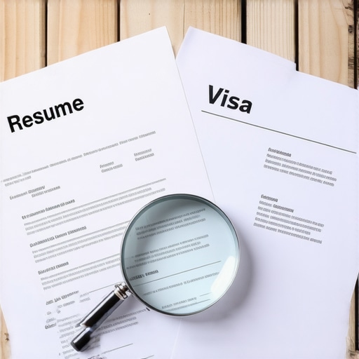 Why Your Professional Resume Must Match Your Visa Application Exactly